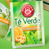 Muestras de té verde