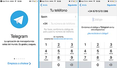 como unirme al canal de Telegram de MuestrasGratis.es