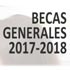 becas educacion 2017-18