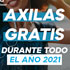 depilación láser gratis de axilas durante todo el 2021