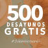500 desayunos gratis en Valencia