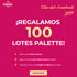 90 lotes Palette para los primeros (regalo directo)